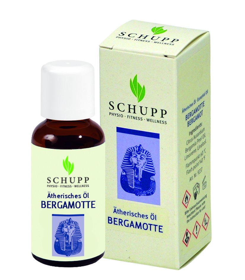 Schupp Ätherisches Öl Bergamotte 30 ml – Ätherisches Öl für Aromatherapie Schupp Ätherisches Öl Bergamotte 30 ml, intensiver Duft, geeignet für Diffuser & Mischung