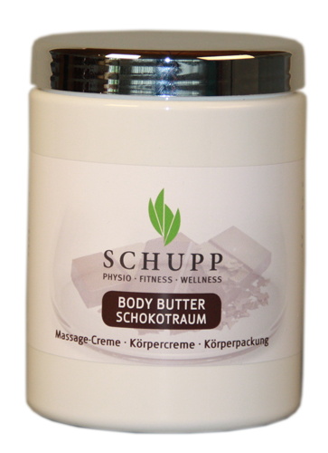 Schupp Massagebutter Schokotraum 1000 ml Dose