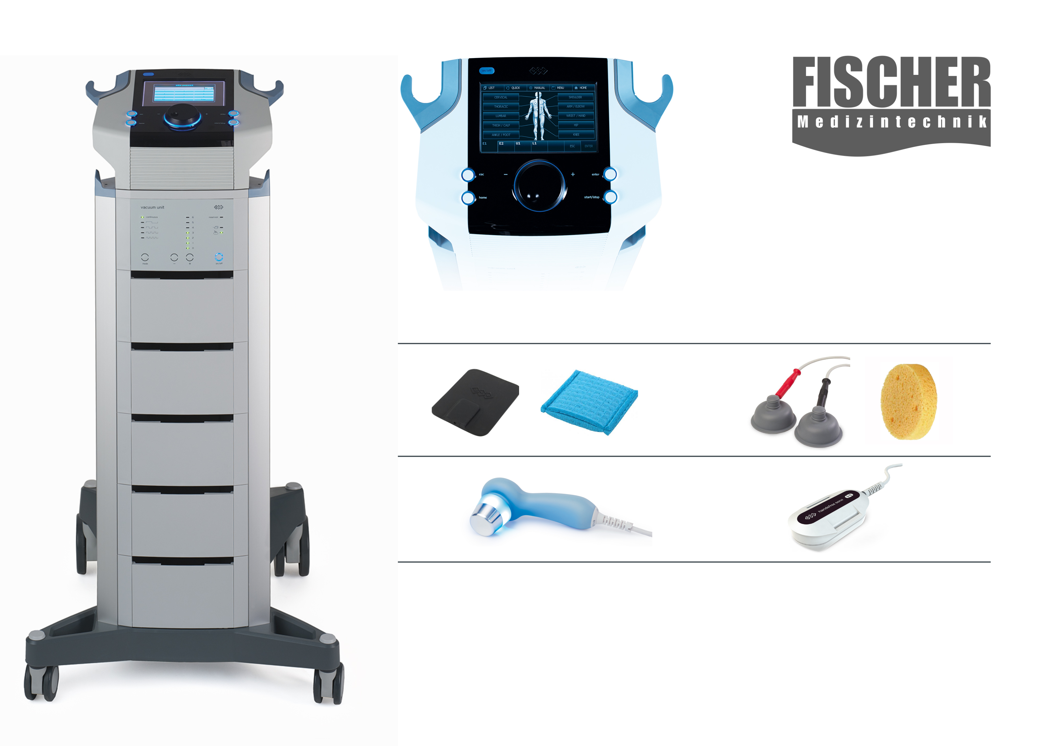 Elektro-Ultraschall-Vakuum-Therapiestation BTL 4825 Premium