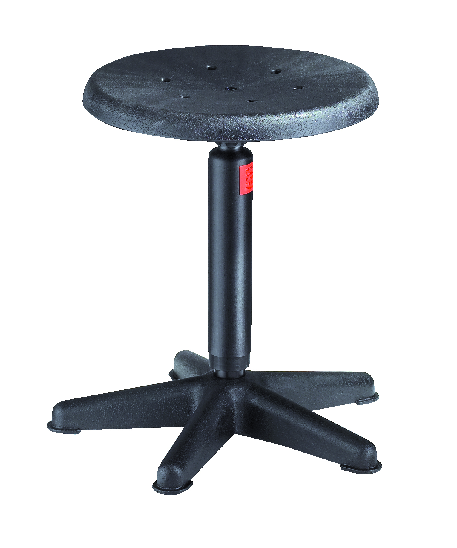 Hocker mit Kunststoffsitz