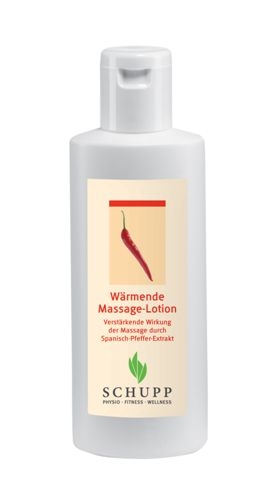 Schupp Wärmende Massagelotion 200 ml – wärmende Massagepflege