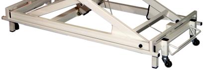 Therapieliege Mars Lymph hydraulisch Rollen