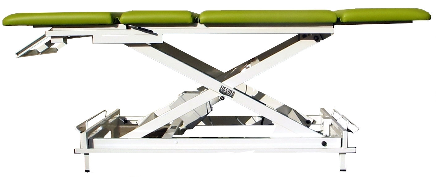 Therapieliege Mars Lymph hydraulisch Seitenansicht