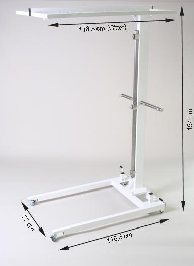 Standschlingenstativ fahrbar nach Reger