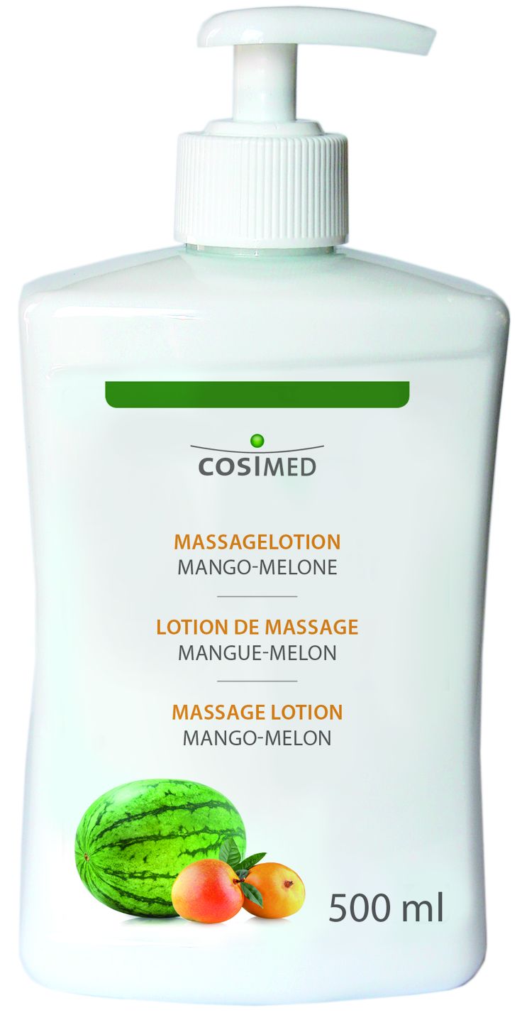 Cosimed Massagelotion Mango-Melone 500 ml Flasche mit Spender
