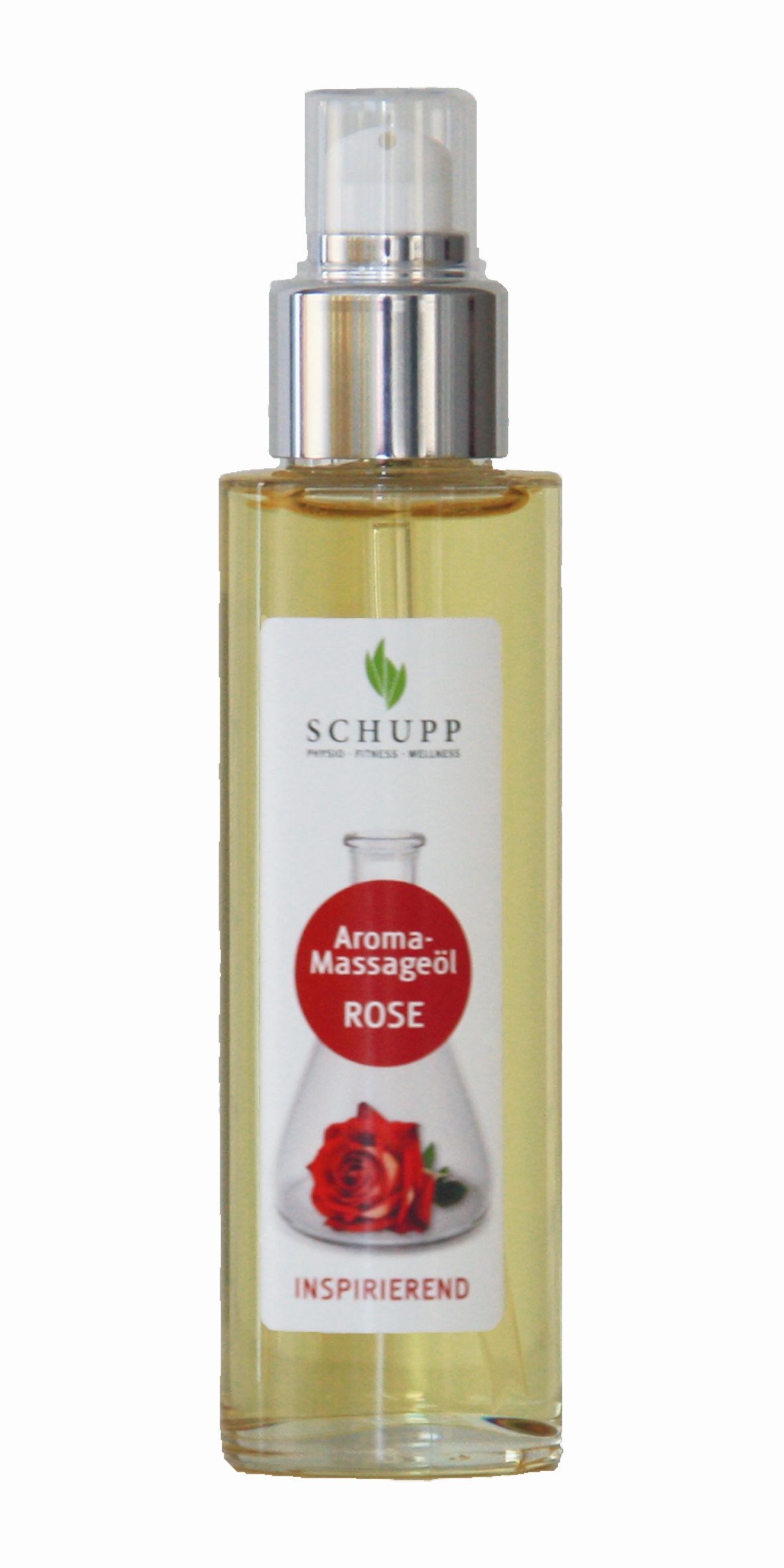 Schupp Aromaöl Rose, hautfreundliches Massageöl mit angenehmem Duft