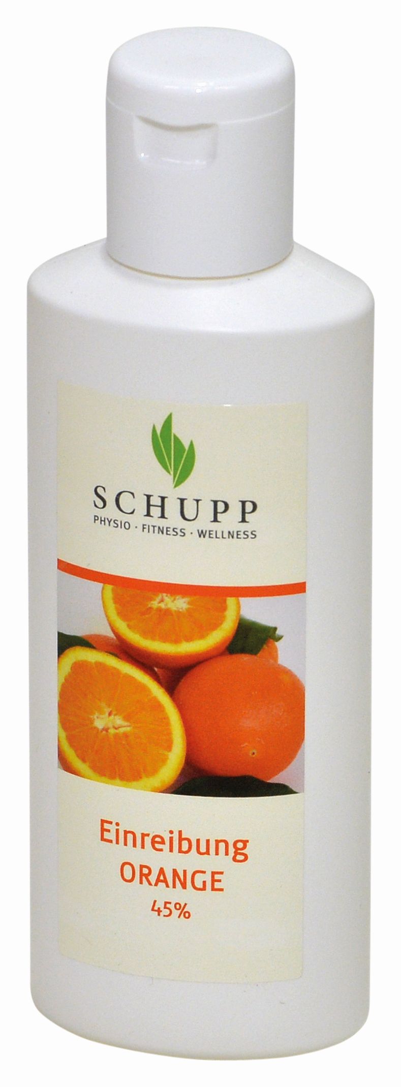 Schupp Einreibung Orange 45 %, Pflegeprodukt für Anwendungen in der Praxis
