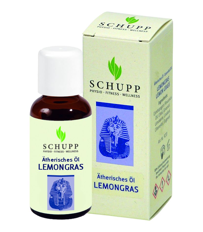 Schupp Ätherisches Öl Lemongras 30 ml – Ätherisches Öl für Aromatherapie Schupp Ätherisches Öl Lemongras 30 ml, intensiver Duft, geeignet für Diffuser & Mischung