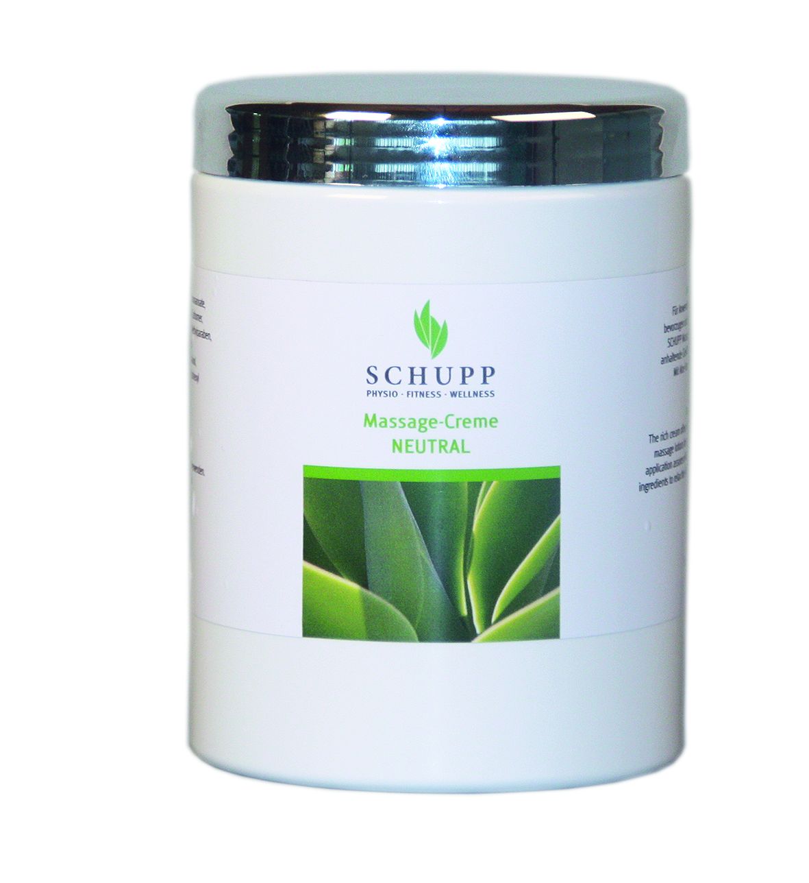 Schupp Massagecreme Neutral 1000 ml Dose