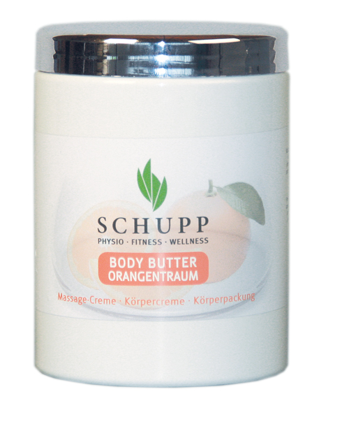 Schupp Massagebutter Orangentraum 1000 ml Dose