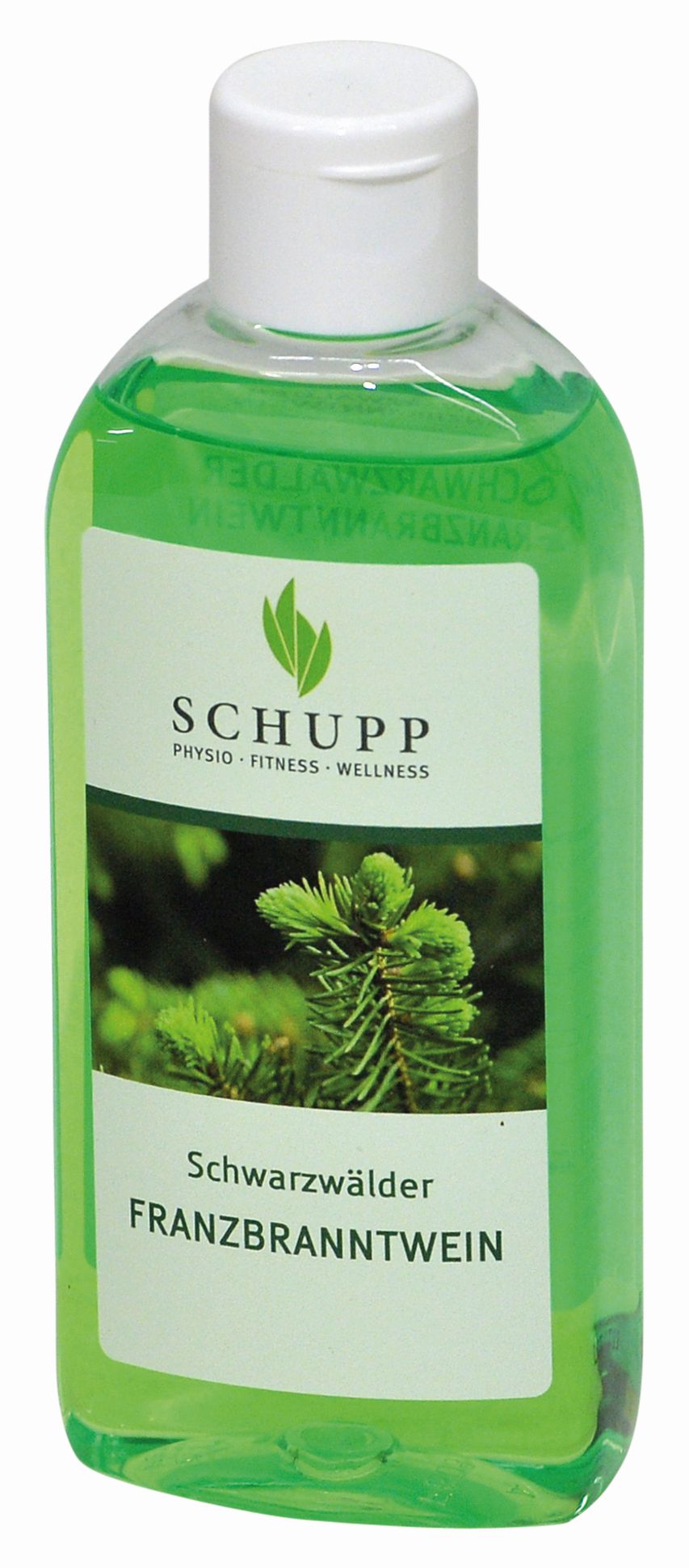 Schupp Schwarzwälder Franzbranntwein 72%, Pflegeprodukt für Anwendungen in der Praxis