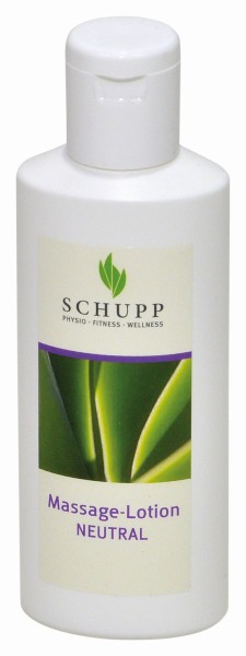 Schupp Massagelotion Neutral 200 ml Schupp Massagelotion Neutral in der 200 ml Flasche