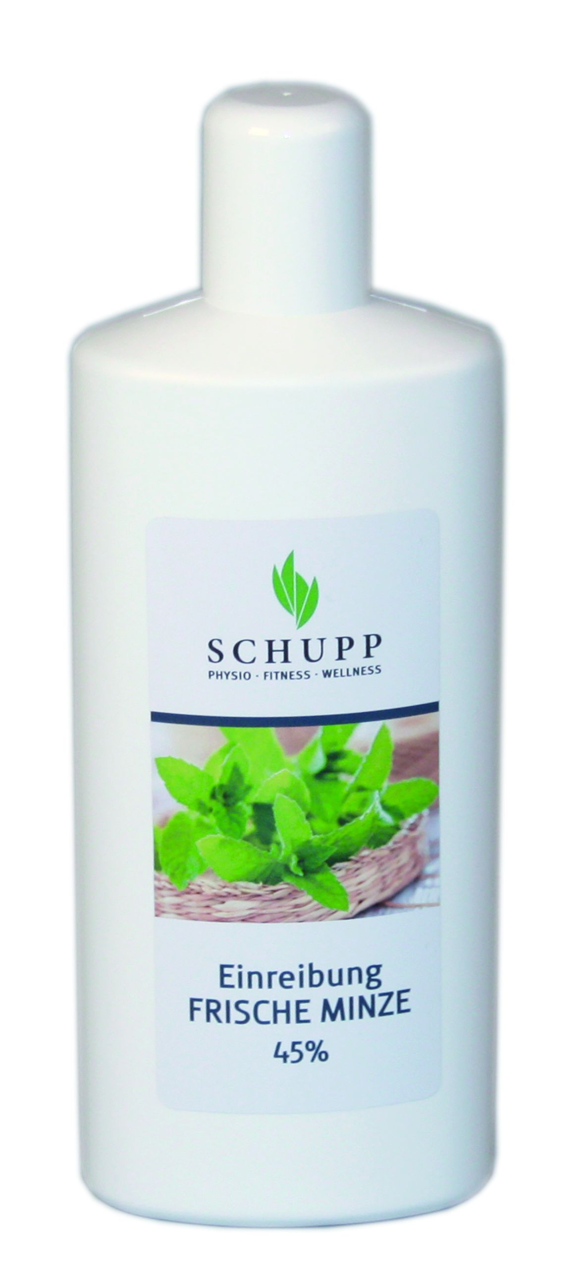 Schupp Einreibung Frische Minze 45 %, Pflegeprodukt für Anwendungen in der Praxis