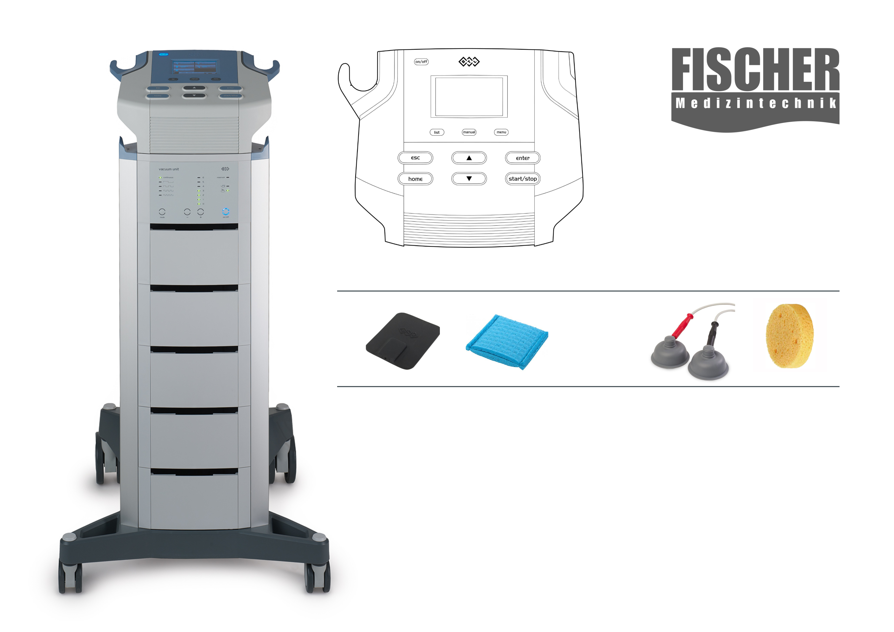 Elektrotherapie-Vakuum-Therapiecenter SMART Elektrotherapie-Vakuum-Therapiecenter SMART