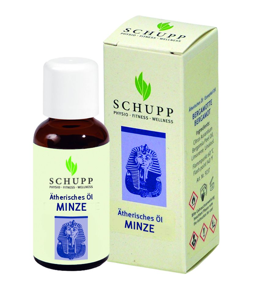 Schupp Ätherisches Öl Minze 30 ml, intensiver Duft, geeignet für Diffuser & Mischung