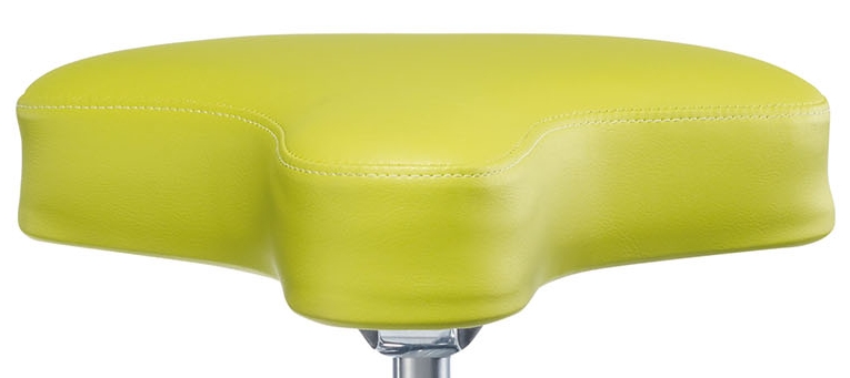 Drehrollhocker - Ergonomischer Sitz mit Hebelauslösung