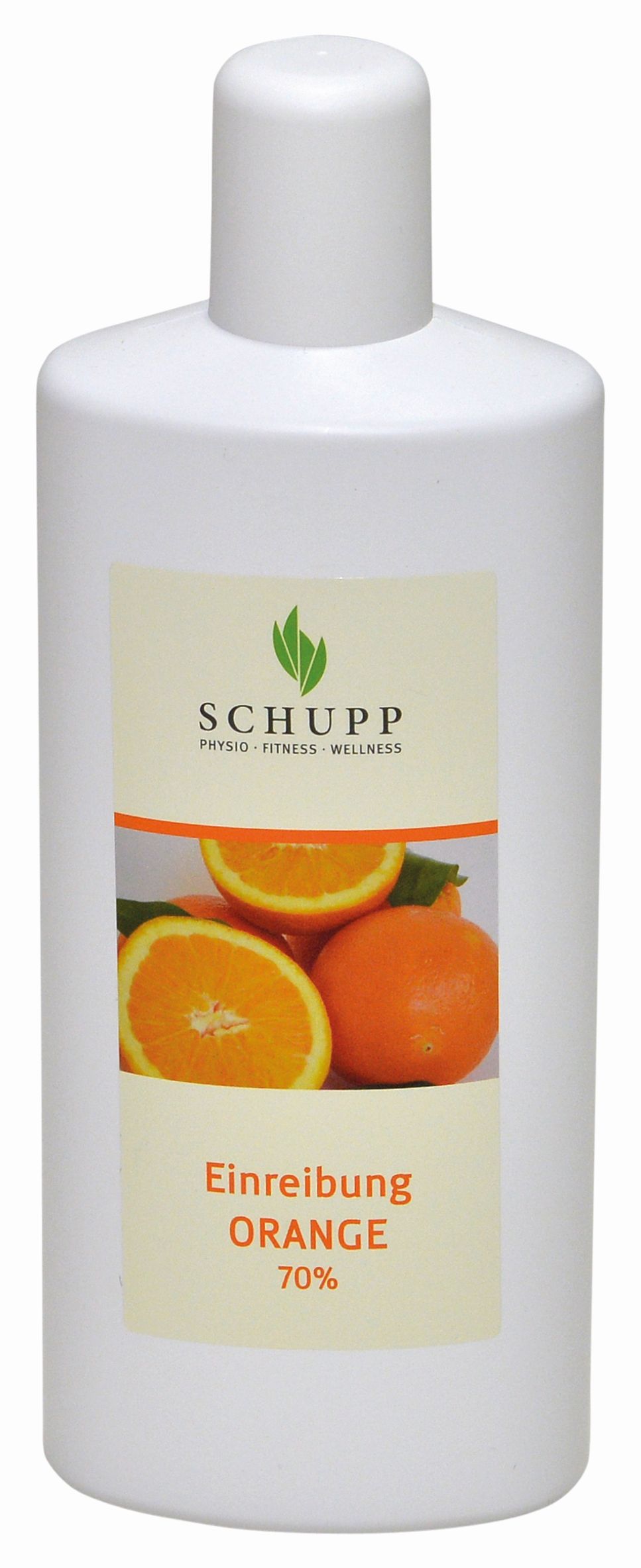 Schupp Einreibung Orange 70 %, Pflegeprodukt für Anwendungen in der Praxis