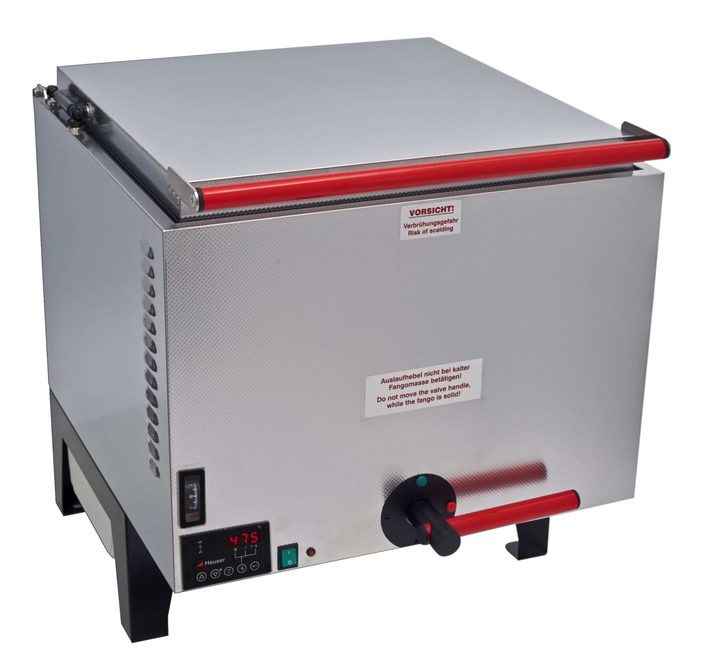 W023 Rührwerk mit Aluminium-Kessel Heuser RW 64