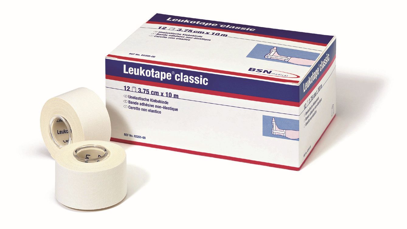 Leukotape Classic Weiss, hautfreundlich und praxisgeeignet
