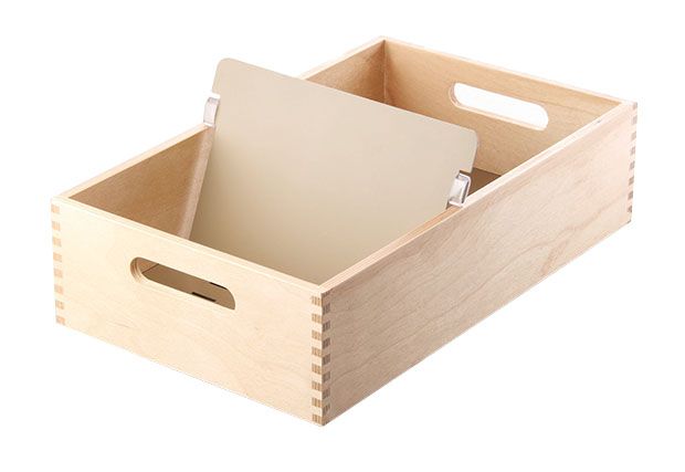 Tischkarteikartentrog