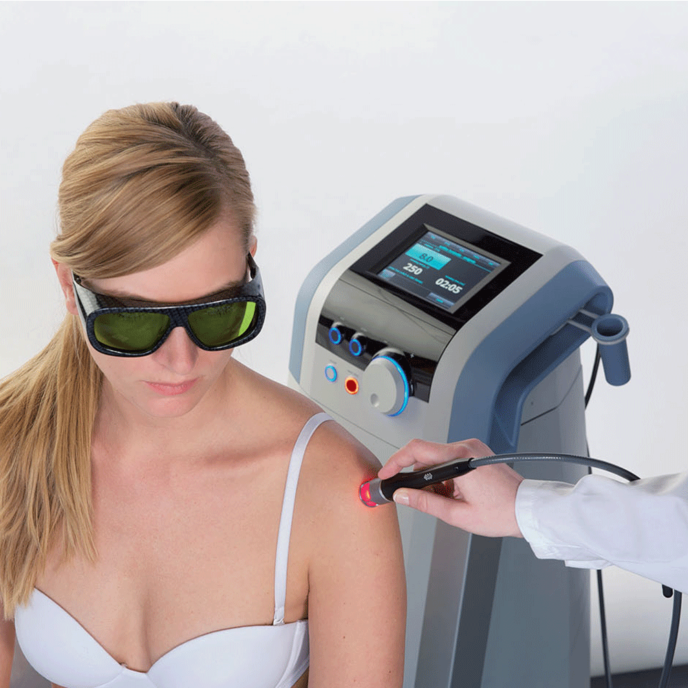 Elektrotherapie, Kombinationsgeräte, Lasertherapie