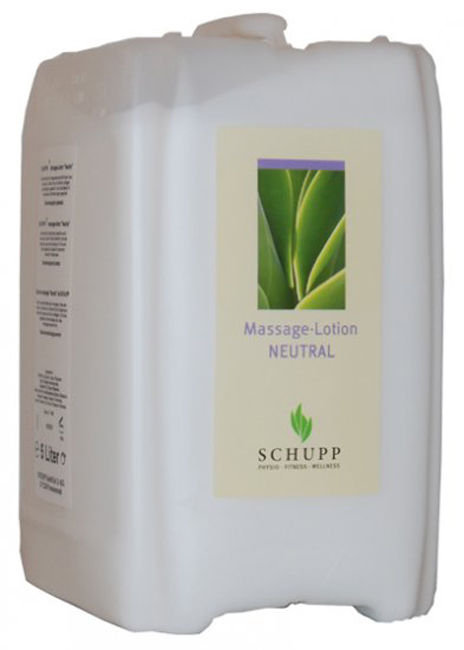 Schupp Massagelotion Neutral in dem 5000l Kanister