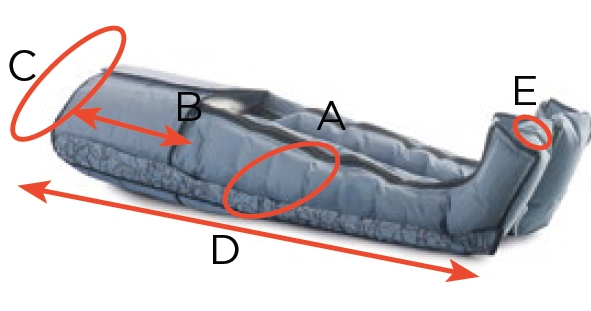 E259-2 Hose für 12 Ausgänge, 24 Kammern