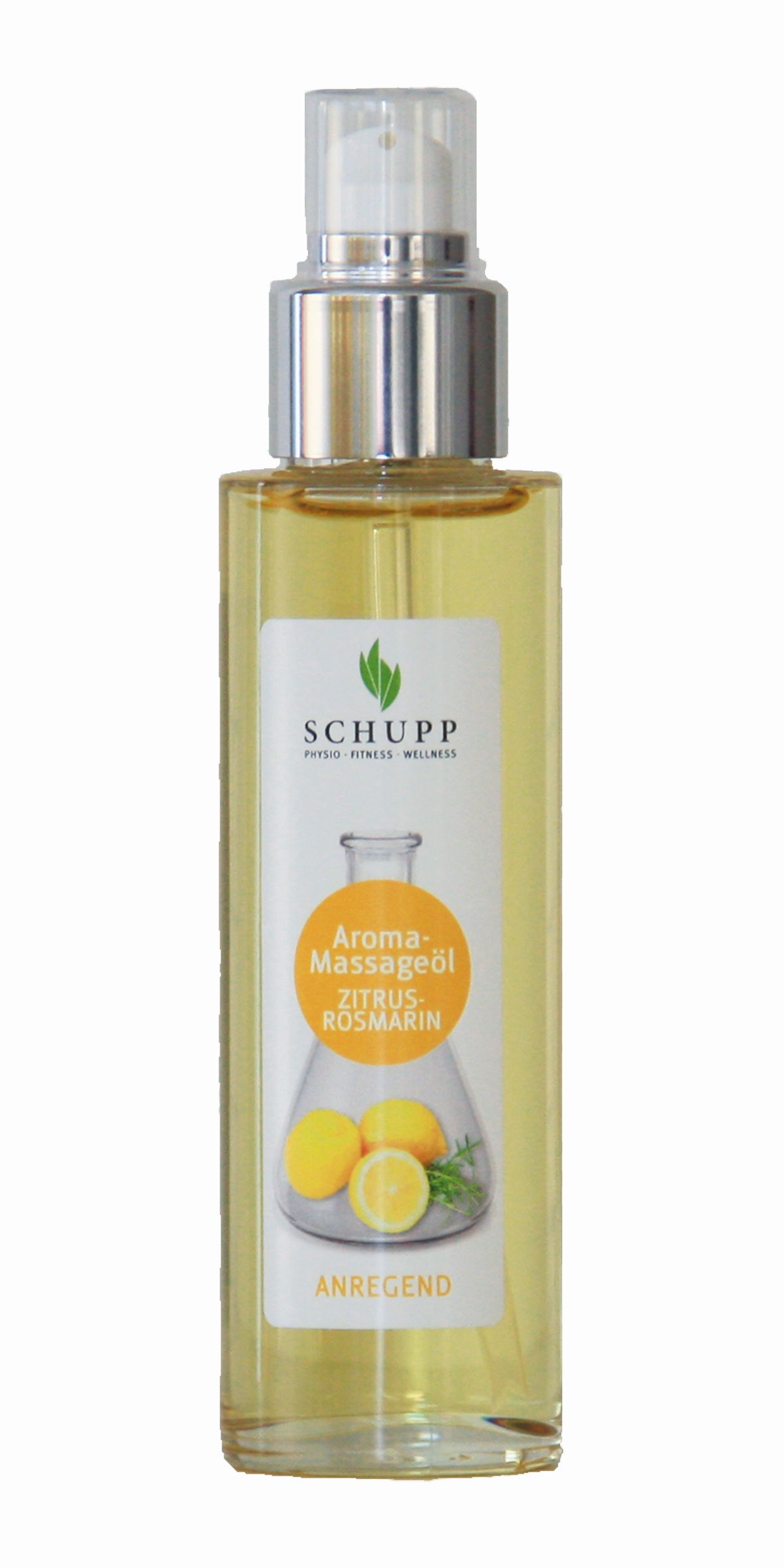 Schupp Aromaöl Zitrus-Rosmarin, hautfreundliches Massageöl mit angenehmem Duft