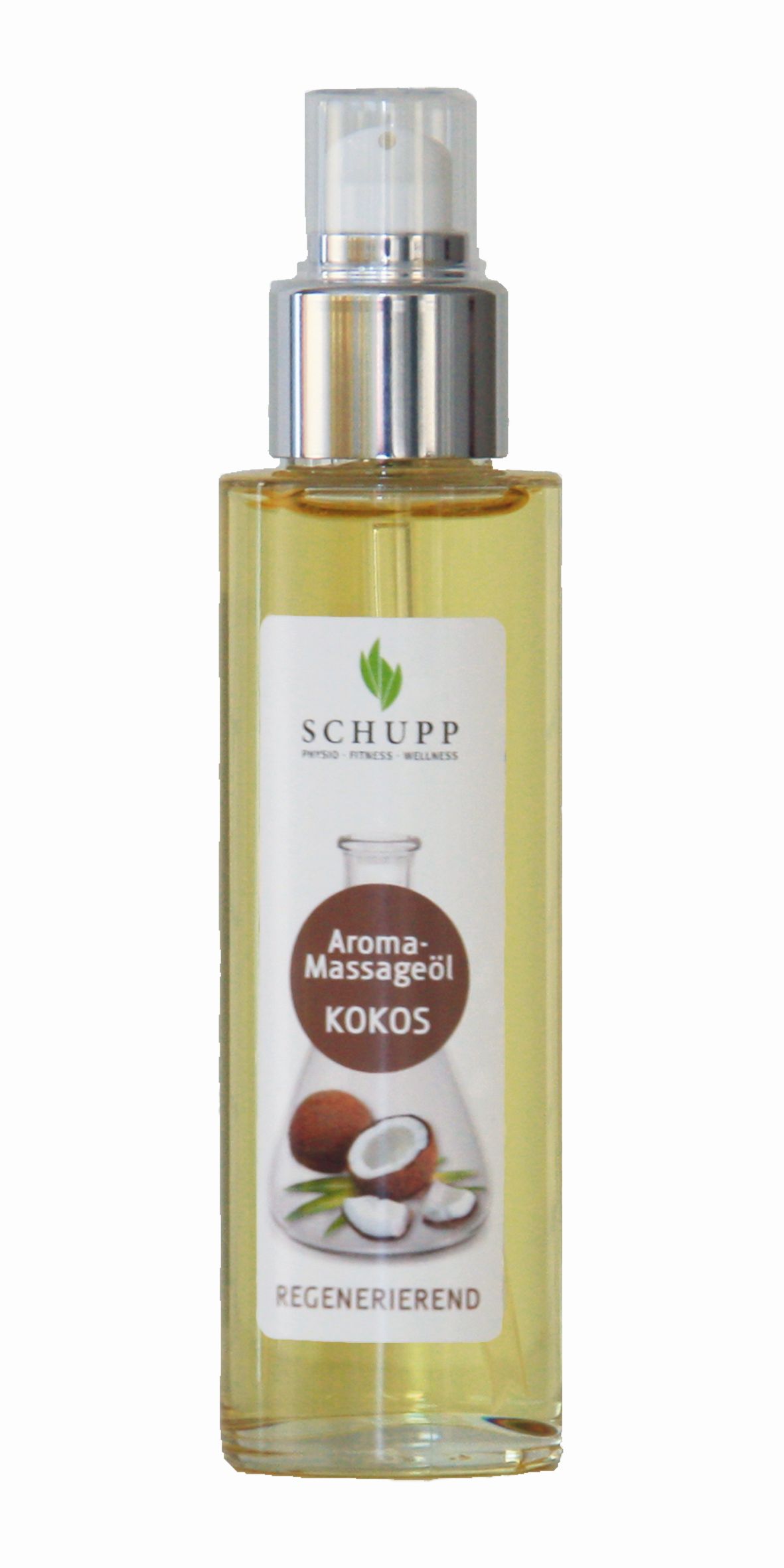 Schupp Aromaöl Kokos – Aromaöl für Massage & Wellness Schupp Aromaöl Kokos, hautfreundliches Massageöl mit angenehmem Duft