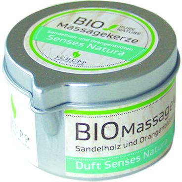 Schupp Massagekerze Senses Natura 100 ml Dose