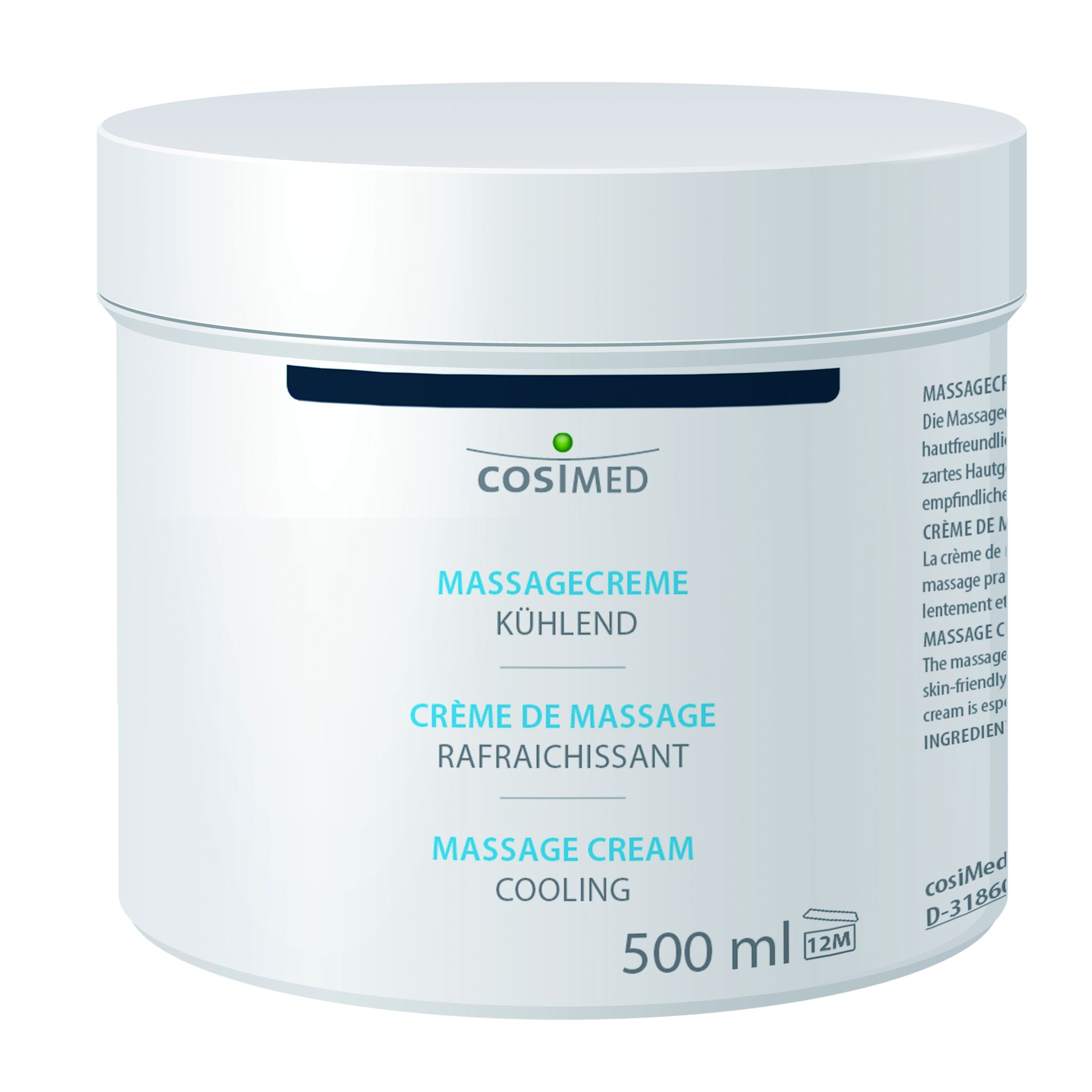 Cosimed Massagecreme Kühlend 500 ml Cosimed Massagecreme Kühlend 500 ml Dose