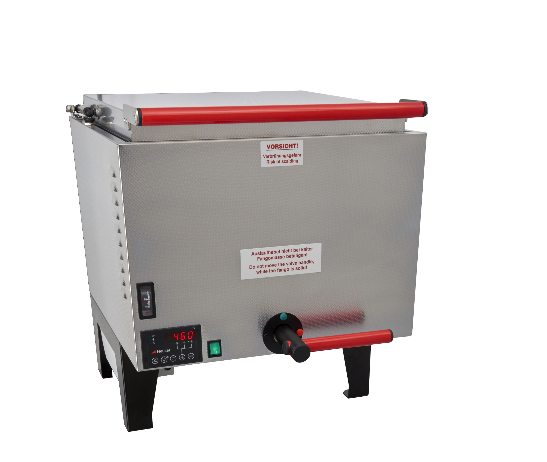 W008 Rührwerk mit Aluminium-Kessel Heuser RW 44
