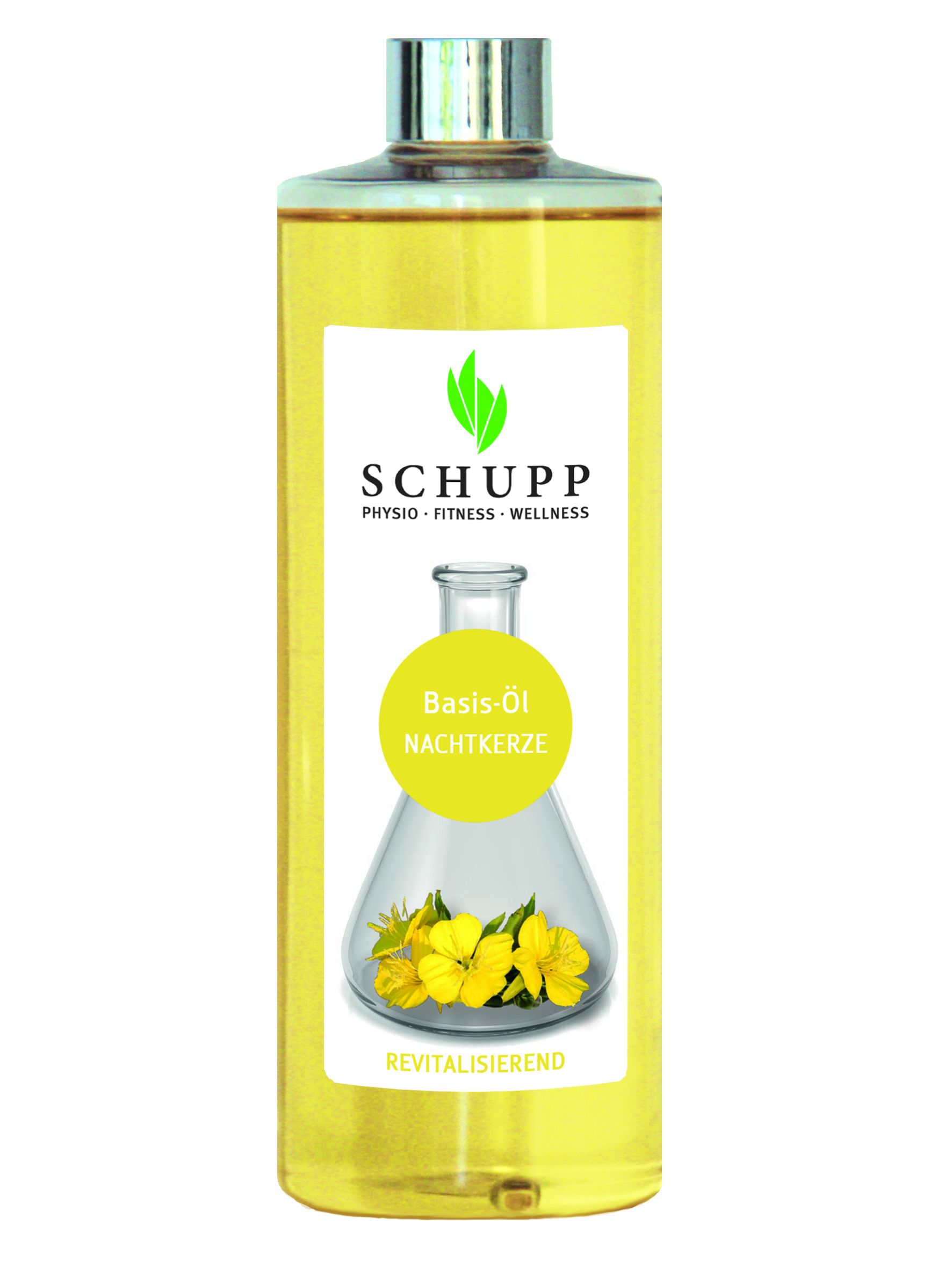 Schupp Basis-Öl Nachtkerze 500 ml – Basisöl für Massage & Pflege Schupp Basis-Öl Nachtkerze 500 ml, neutrales Trägeröl, gut mischbar mit Duftölen