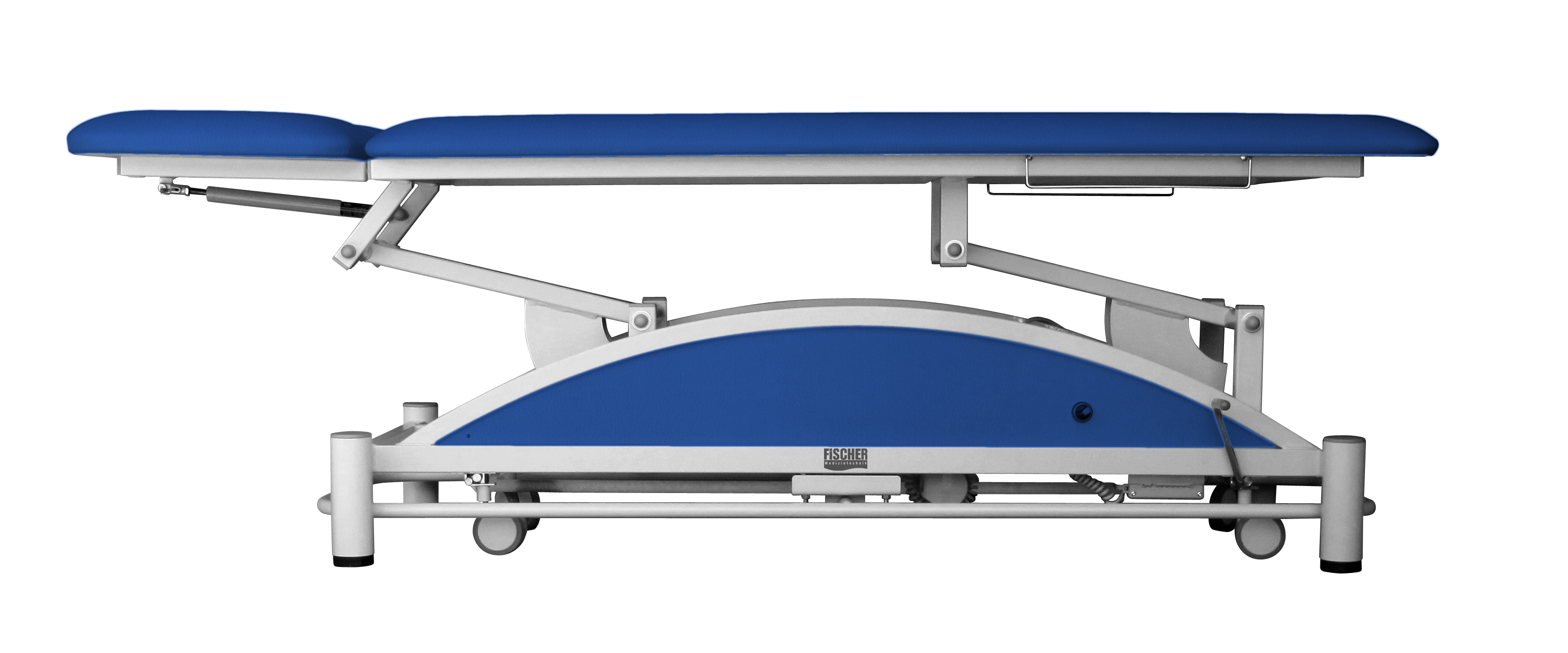 Eris-Fischer-Medizintechnik-atollblau Therapieliege Eris darkblau