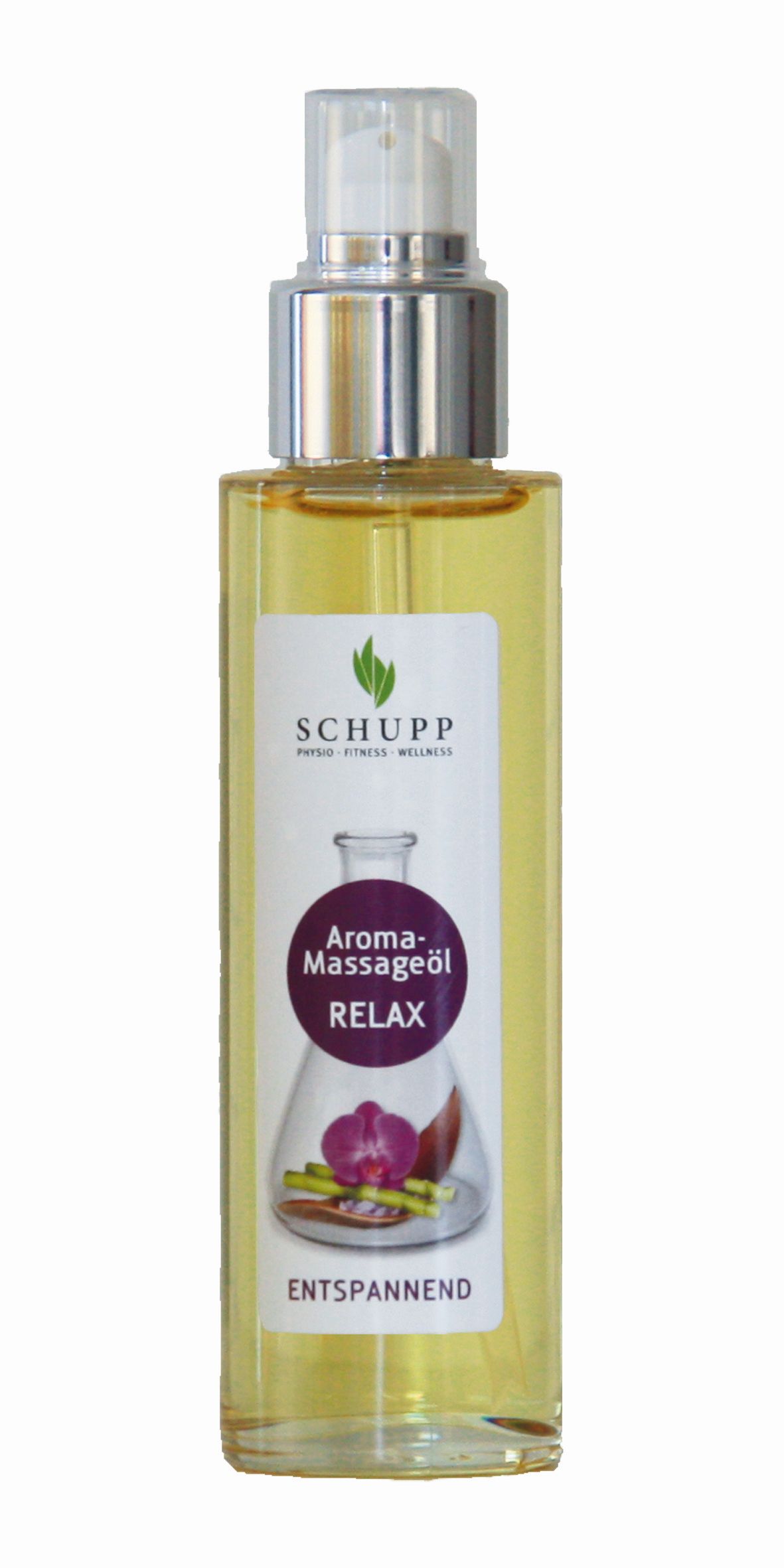 Schupp Aromaöl Relax – Aromaöl für Massage & Wellness Schupp Aromaöl Relax, hautfreundliches Massageöl mit angenehmem Duft