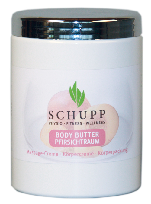 Schupp Massagebutter Pfirsichtraum 1000 ml Schupp Massagebutter Pfirsichtraum 1000 ml Dose
